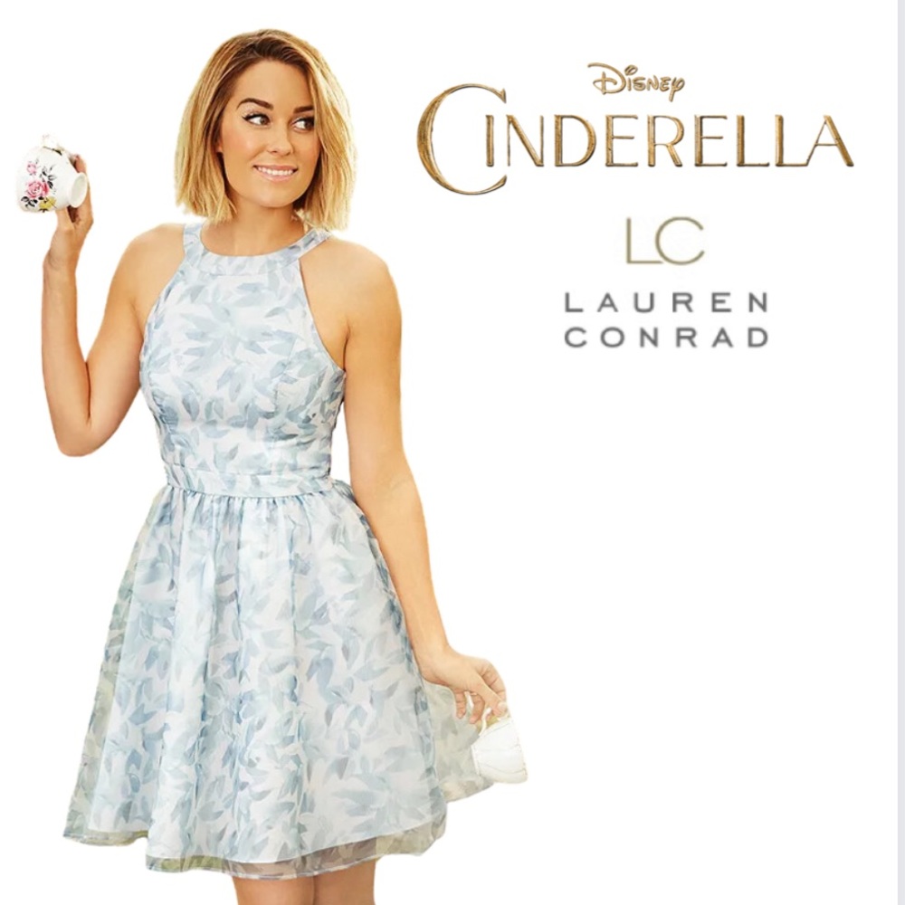 Disney's Cinderella a Collection by LC Lauren Conrad Organza Bow-Back Dress
